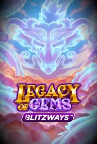 legacy of gems blitzways slot logo