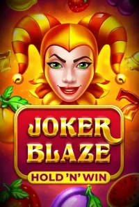 joker blaze hold n win slot logo